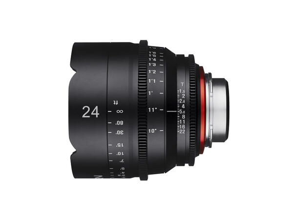 Samyang Xeen 24mm T1.5 Cine Canon Vidvinkel videoobjektiv